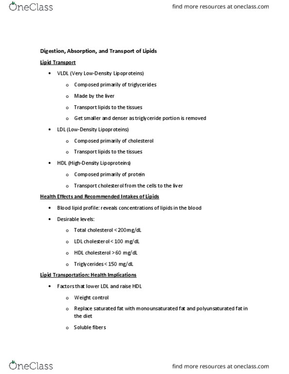 BIO SCI 9A Lecture Notes - Lecture 6: Insulin Resistance, Atorvastatin, Cardiovascular Disease thumbnail