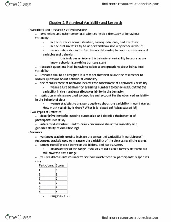 PY 355 Lecture Notes - Lecture 4: Meta-Analysis, Squared Deviations From The Mean, Statistical Inference thumbnail