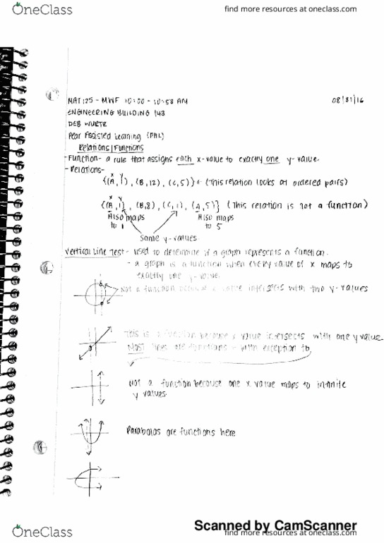 MAT 125 Lecture 1: MAT 125- LECTURE 1 thumbnail