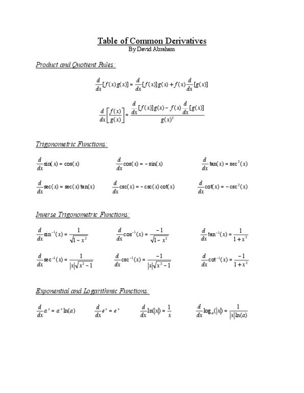 MATH 264 Chapter Notes -Cartesian Coordinate System, Multiple Integral, Divergence Theorem thumbnail