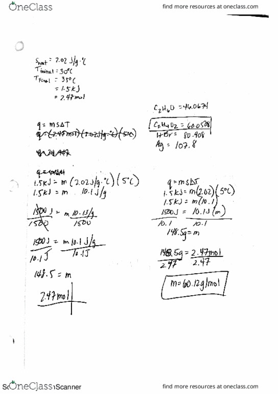 CHEM 1123 Lecture 7: Ch. 14.6-14.7 Practice Problems thumbnail