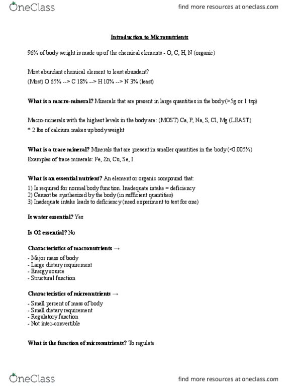 NTDT401 Lecture Notes - Lecture 1: Riboflavin, Retinol, Dietary Reference Intake thumbnail