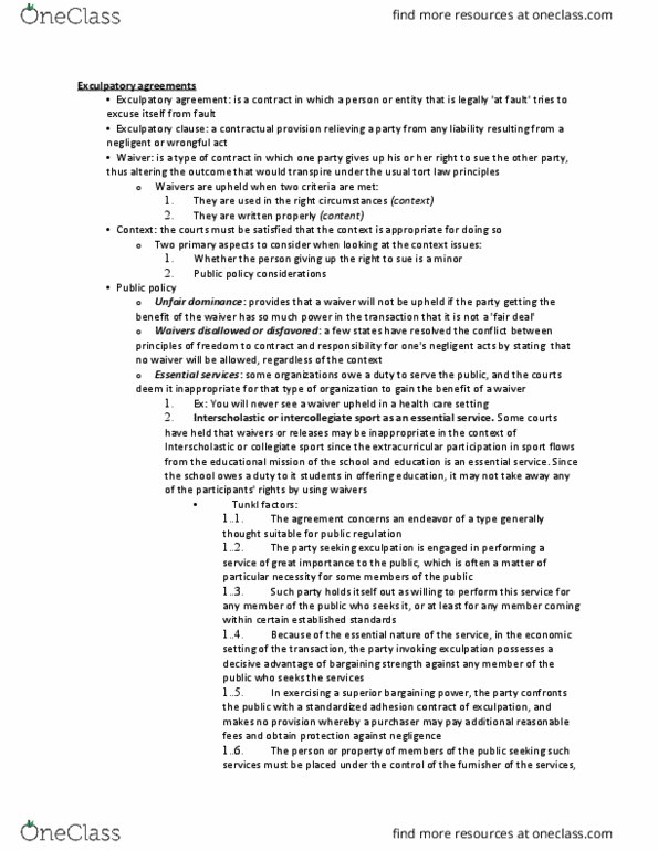 01:377:204 Lecture Notes - Lecture 2: Standard Form Contract, Fair Deal thumbnail