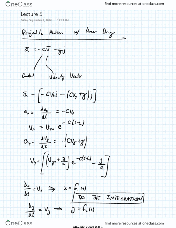 MECHENG 2030 Lecture 5: Lecture 5 thumbnail