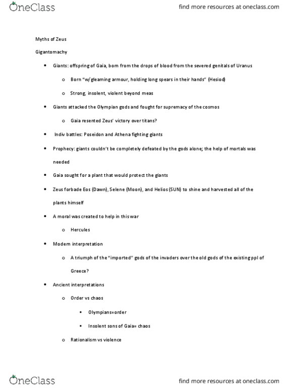 CLT 3370 Lecture Notes - Lecture 3: Ziusudra, Mount Vesuvius, Enlil thumbnail