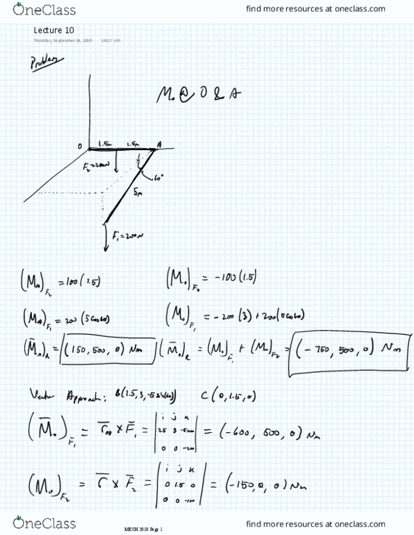 MECHENG 2010 Lecture 10: Lecture 10 thumbnail