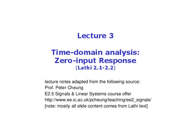 SYDE252 Lecture Notes - Eigenvalues And Eigenvectors, Linear Time-Invariant Theory, The Roots thumbnail