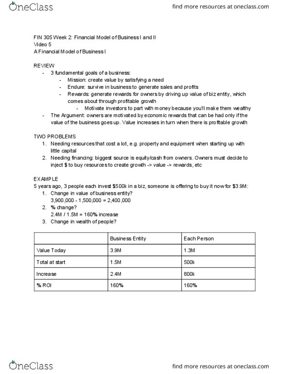 FIN 305 Lecture 2: FIN305Week2B thumbnail