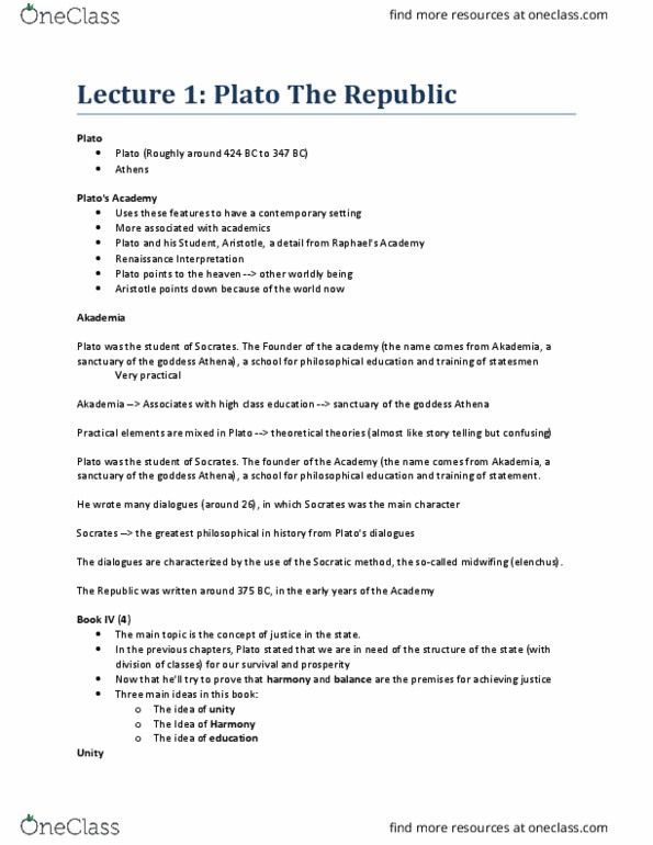 PHIL 1000 Lecture Notes - Lecture 1: Socratic Method thumbnail