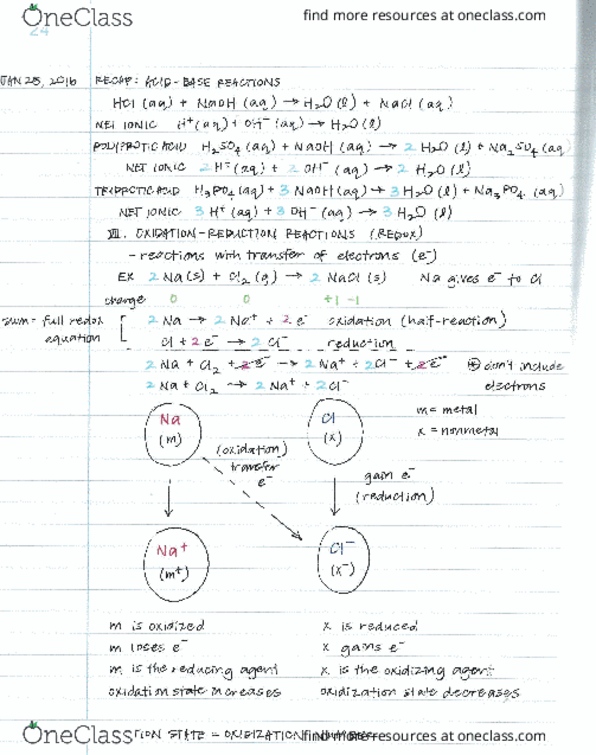 CHEM 1A Lecture Notes - Lecture 9: Electrum, Thermite, Daft Punk'S Electroma thumbnail