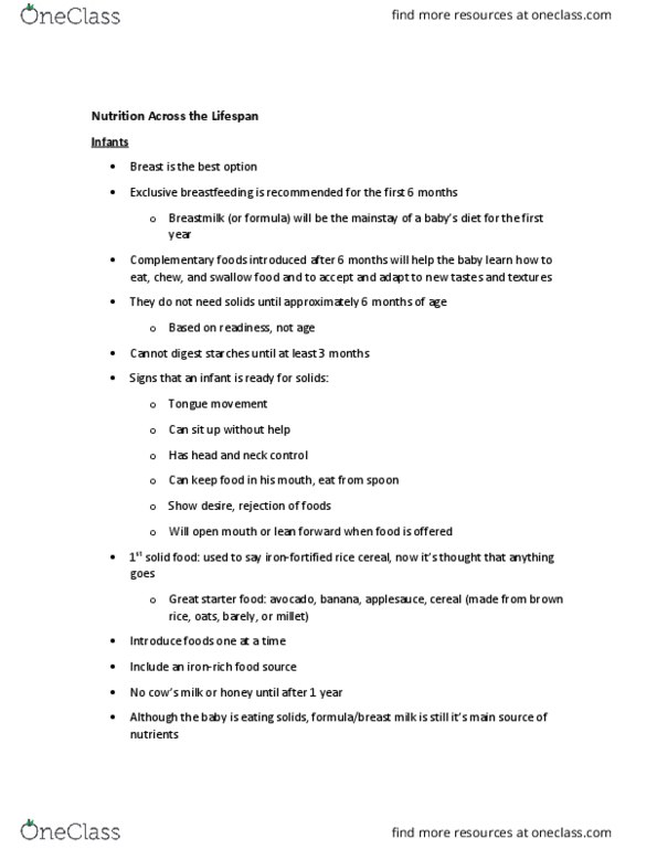 BIO SCI 9A Lecture Notes - Lecture 20: Juice, Apple Sauce, Avocado thumbnail