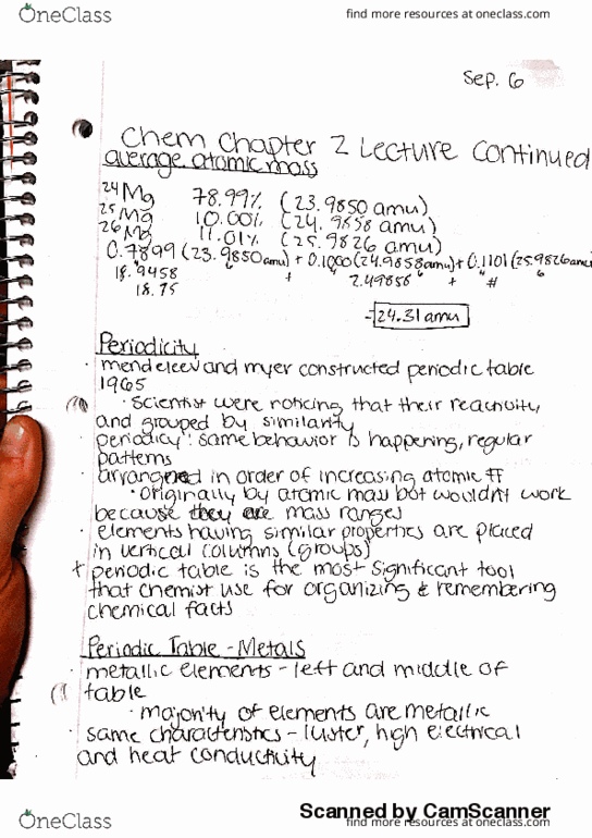 CHE-1101 Lecture 6: Chem Lecture Sept. 6 thumbnail