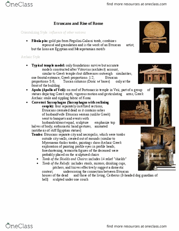 CAS AH 111 Lecture Notes - Lecture 6: Pottery Of Ancient Greece, Funeral Games, Veii thumbnail