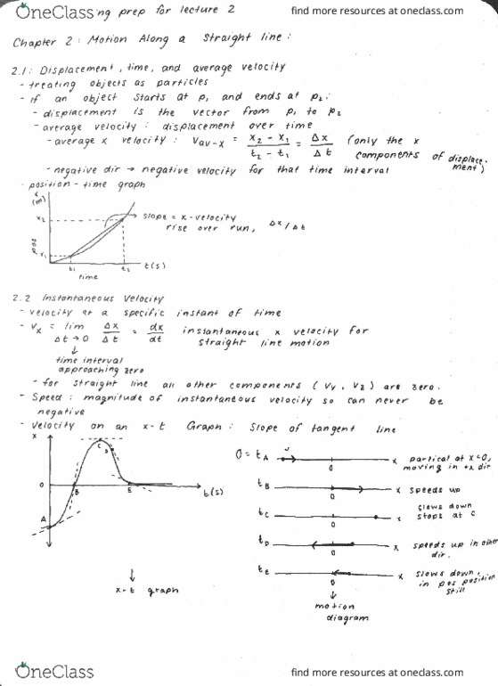 PHYSICS 140 Chapter Notes - Chapter 2: Rotation, Interval Graph, Ope thumbnail