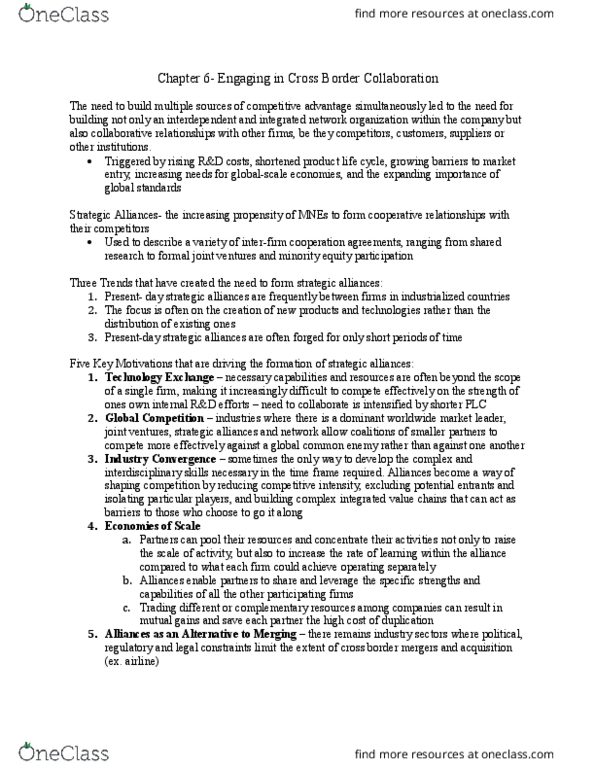 BU491 Lecture Notes - Lecture 6: Administrative Controls, Joint Committee thumbnail