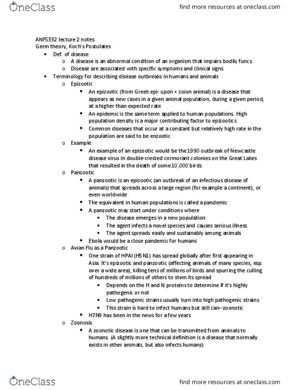 ANFS332 Lecture Notes - Lecture 2: Lysosome, Fat Necrosis, Cell Membrane thumbnail