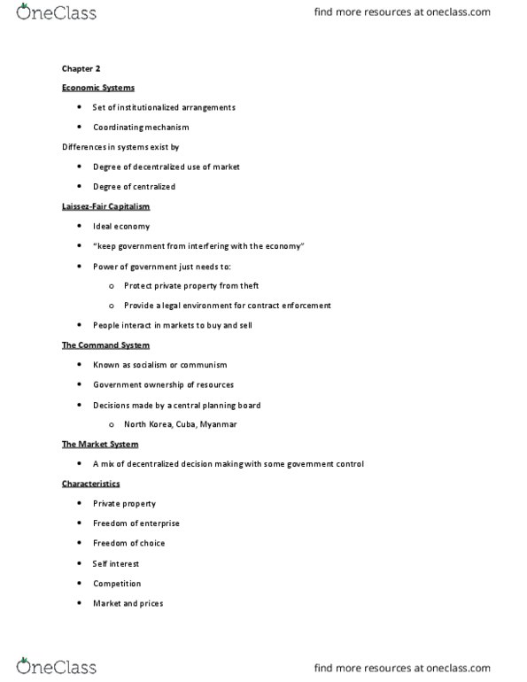 EC 2040 Lecture Notes - Lecture 2: Ceteris Paribus, Complementary Good, Substitute Good thumbnail