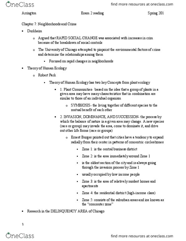 SOCI 304 Chapter Notes - Chapter 7-10,12,15: Reform School, Outsmart, Fetishism thumbnail