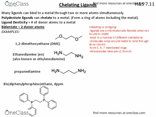 CHEM 324 Lecture Notes - Lecture 2: Sigma Bond, Hapticity, Benzene thumbnail