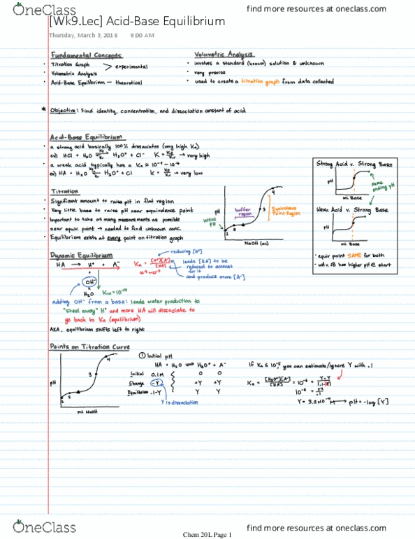 CHEM 20L Lecture 9: [Wk9.Lec] Acid-Base Equilibrium thumbnail