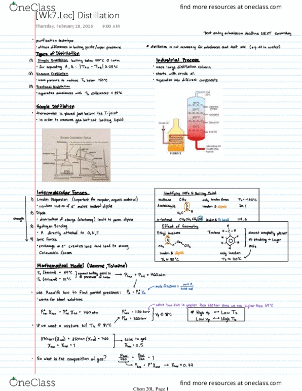 CHEM 20L Lecture 7: [Wk7.Lec] Distillation thumbnail