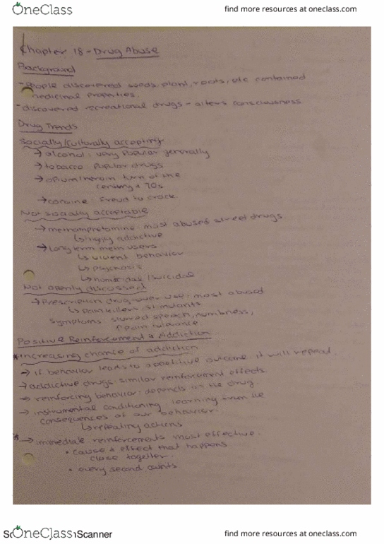 PSC 121 Chapter 18: UCM Psych 180: chapter 18 summary notes thumbnail