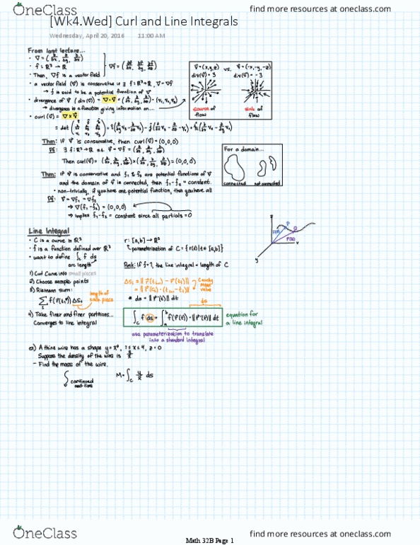 MATH 32B Lecture 4: [Wk4.Wed] Curl and Line Integrals thumbnail