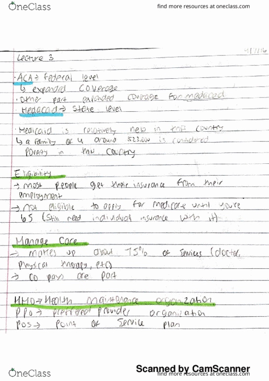 HMP 401 Lecture 3: HMP 401 LEC 3 thumbnail