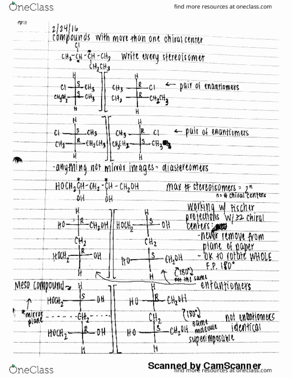 CHEM 2070 Lecture 11: organic lecture 11 thumbnail