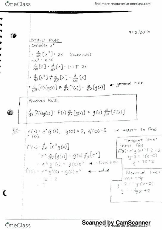 MATH-1060 Lecture 8: Product and Quotient Rules thumbnail