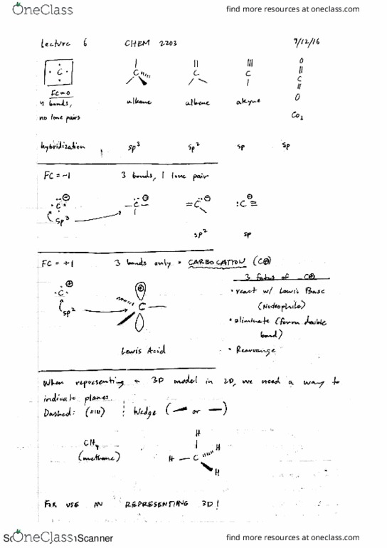 CHEM 2201 Lecture 6: Formal Charge on Carbon & Resonance thumbnail