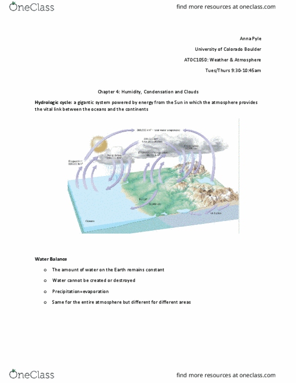 ATOC 1050 Lecture Notes - Lecture 7: Fluid Parcel, Dew Point, Air1 thumbnail