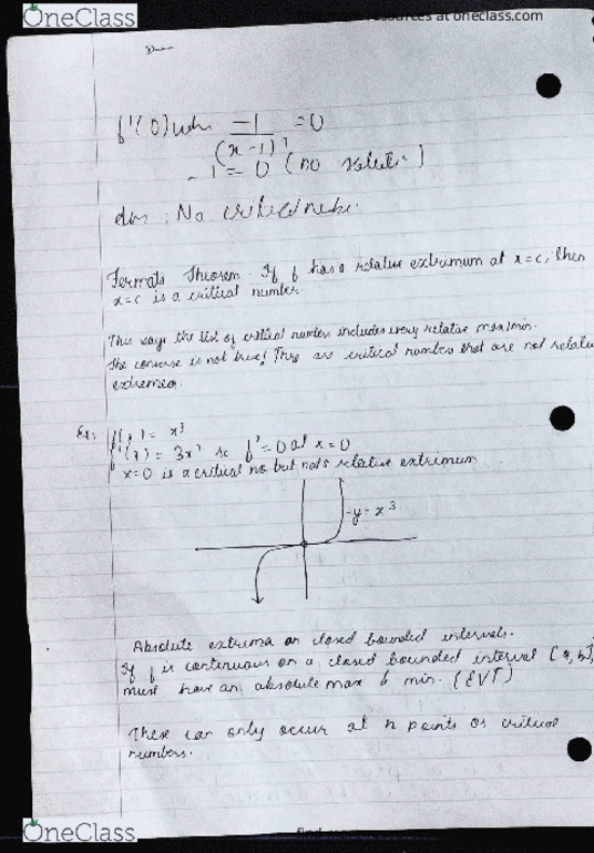 MATH-2114 Lecture 27: Absolute Extrema thumbnail