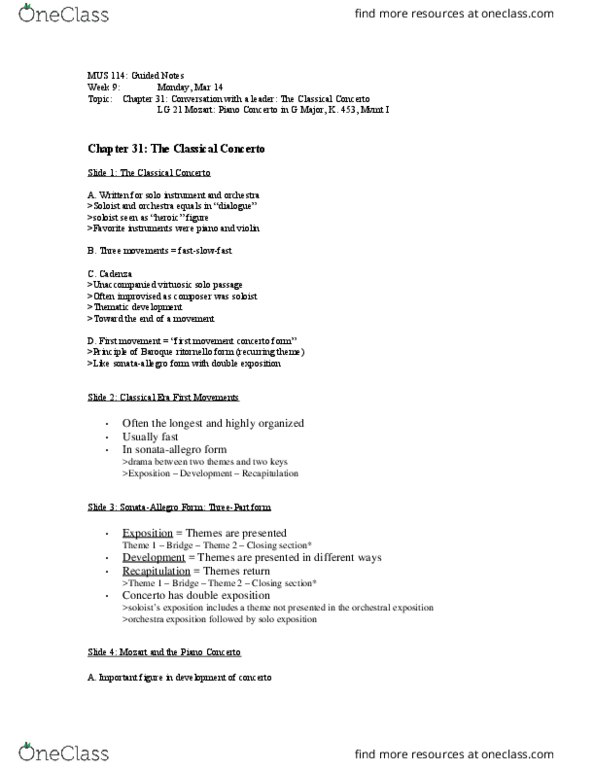 MUS 142 Lecture Notes - Lecture 19: Ritornello, Electrical Contacts, Sigurd thumbnail
