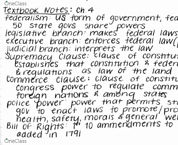ACCT352 Chapter Notes - Chapter 4: First Amendment To The United States Constitution, Prope thumbnail