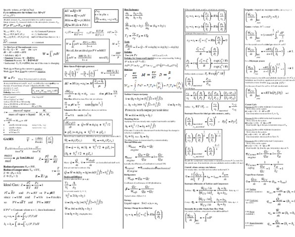 MECH 230 Lecture Notes - Volumetric Flow Rate, Isentropic Process, Mass Flow Rate thumbnail