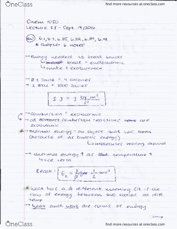 CHEM 1050 Lecture Notes - Lecture 2: Weaning, Ringfort, Onera thumbnail