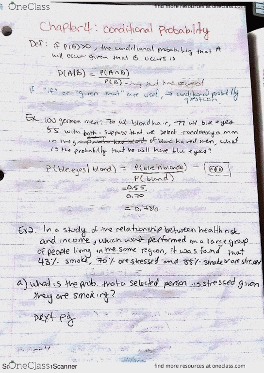 MAT 2379 Lecture 4: MAT2379 Lecture 4: Ch4: Condition Probability thumbnail