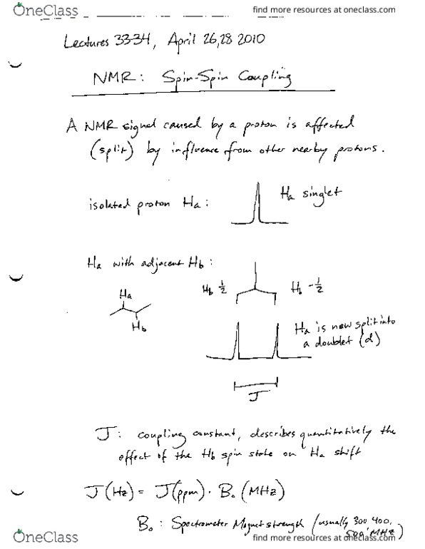 Chemistry 20 Lecture Notes - Lecture 33: Bromobenzene, Carbon-13 Nuclear Magnetic Resonance, Styrene thumbnail