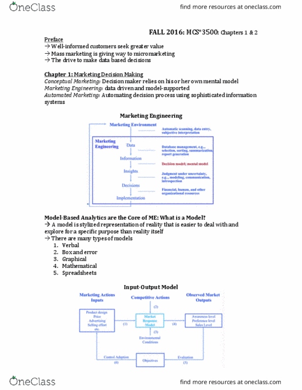 MCS 3500 Chapter Notes - Chapter 1-2: Logistic Regression, Groupthink, Logit thumbnail