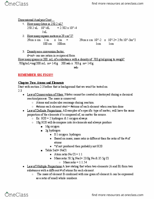 CHM 143 Lecture Notes - Lecture 4: Lead, Atomic Orbital, Roman Numerals thumbnail