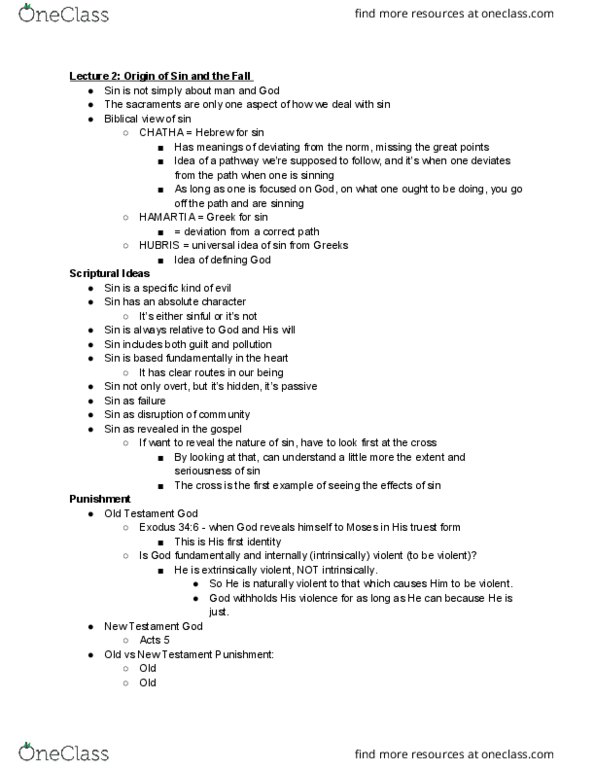 THEO 24842 Lecture Notes - Lecture 4: Sanctification, Purgatory, Spirit Guide thumbnail