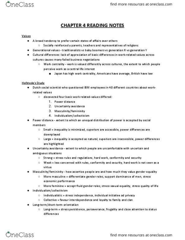 COMMERCE 1BA3 Chapter Notes - Chapter 4: Minsk National Airport, Equity Theory, Job Performance thumbnail