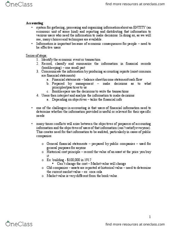 ACTG 2010 Lecture Notes - Lecture 1: Legal Personality, Canada Revenue Agency, Management Accounting thumbnail