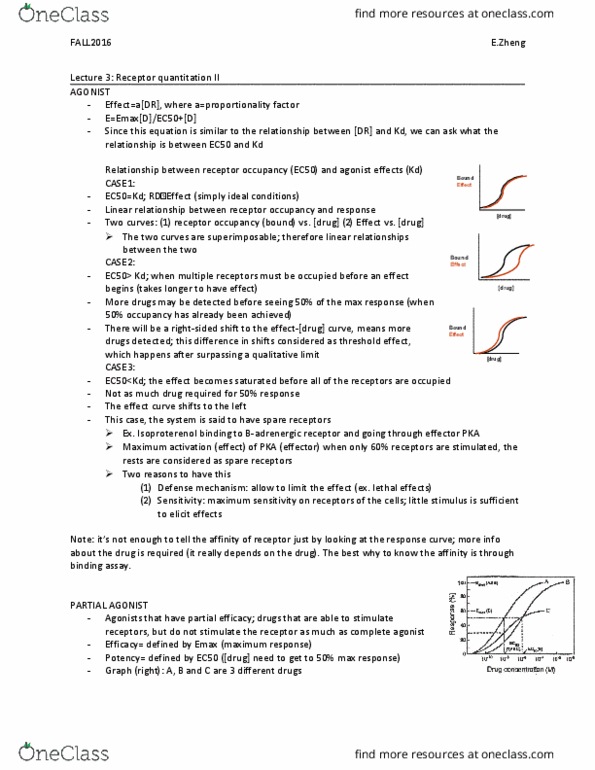 PCL302H1 Lecture Notes - Lecture 3: Pharmacodynamics, Dissociation Constant, Isoprenaline thumbnail