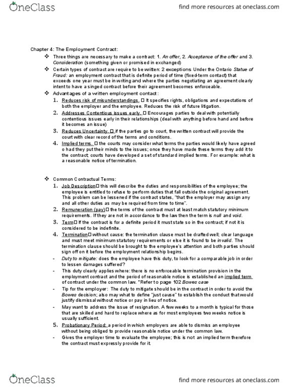 LAW 529 Lecture Notes - Lecture 4: Article Four Of The United States Constitution, Signing Bonus thumbnail
