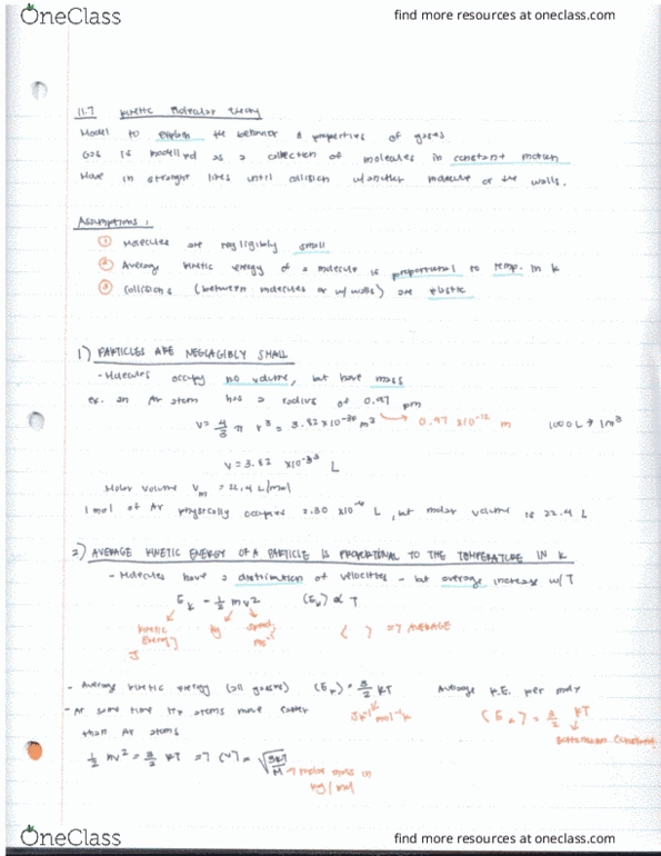 CHEM 1B Lecture Notes - Lecture 13: Root Mean Square, V Speeds, Npo 3Fm thumbnail