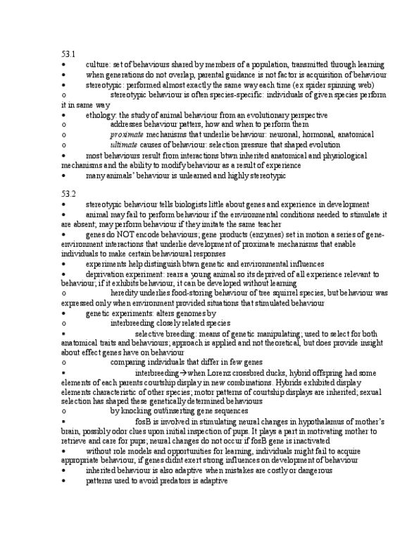 BIOL486 Lecture Notes - Courtship Display, Haliotis Rufescens, Fosb thumbnail