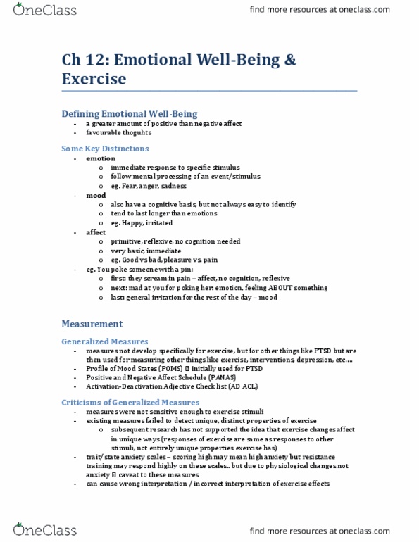 KINESIOL 3H03 Lecture Notes - Lecture 12: Iceberg, Overtraining, Staling thumbnail