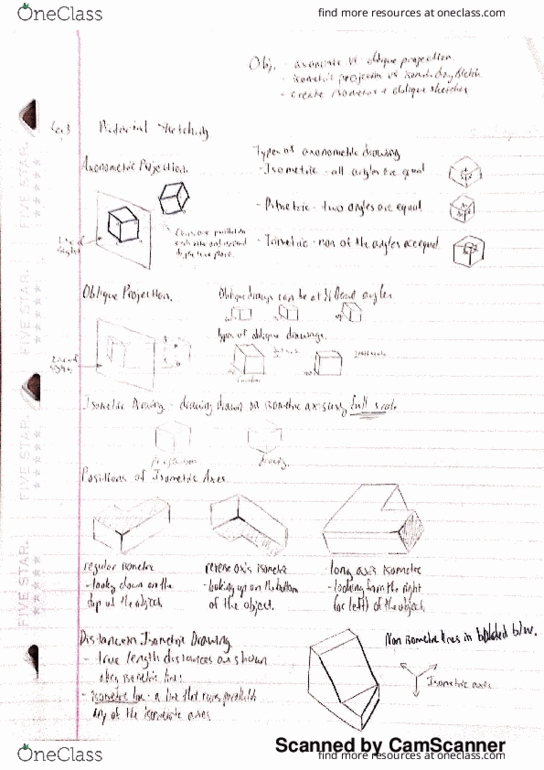 ENGR 1117 Lecture 3: Isometric and Orthographic thumbnail